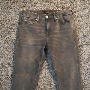 Guess Slim Tapered Grey Jeans